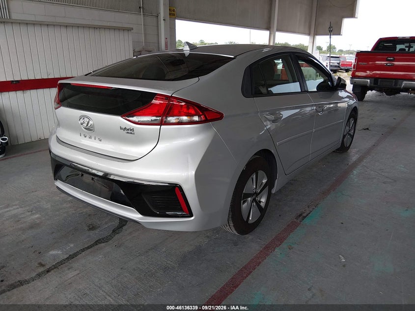 Vin: kmhc65lc1ku118841, lot: 46636073, hyundai ioniq hybrid blue 20194