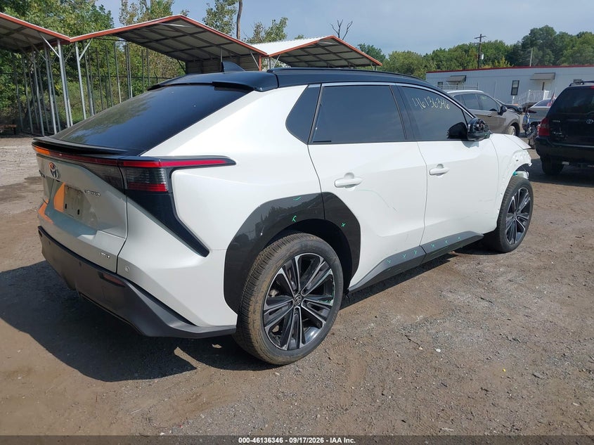 Vin: jtmabaca7pa025359, lot: 46636079, toyota bz4x limited 20234