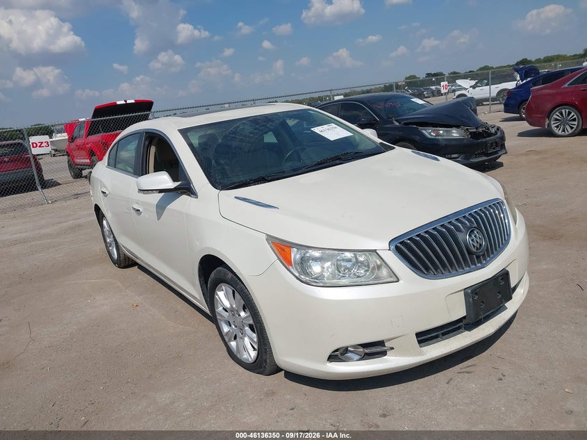 Vin: 1g4gc5er7df290343, lot: 46636084, buick lacrosse leather group 2013 img_1