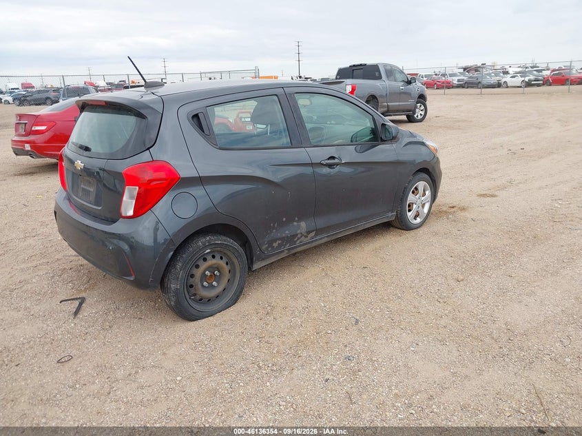 Vin: kl8cb6sa5lc408375, lot: 46636088, chevrolet spark fwd ls automatic 20204