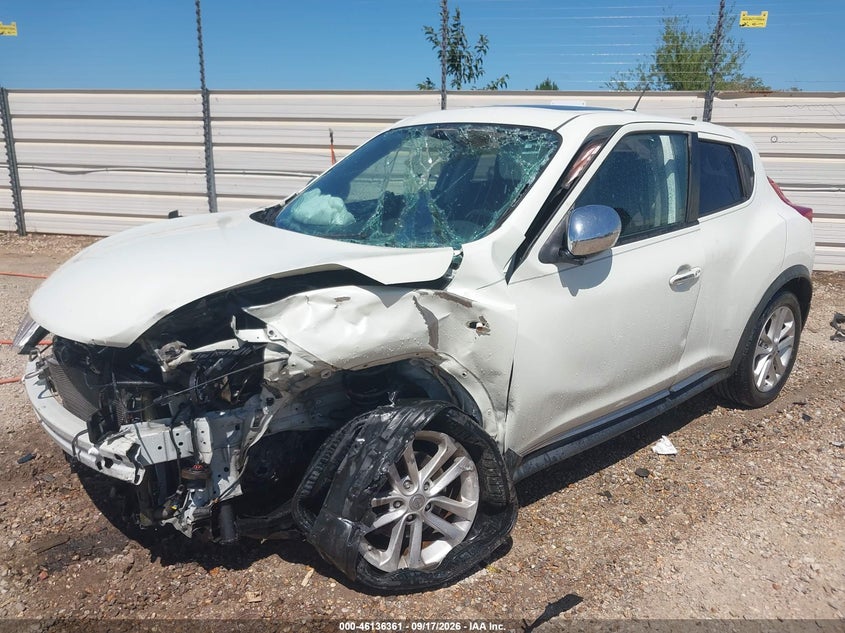 Vin: jn8af5mr7ct114125, lot: 46636095, nissan juke sv 20122