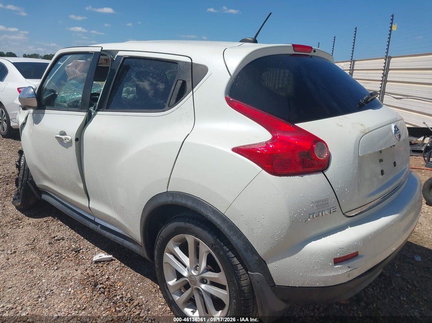 Vin: jn8af5mr7ct114125, lot: 46636095, nissan juke sv 20123