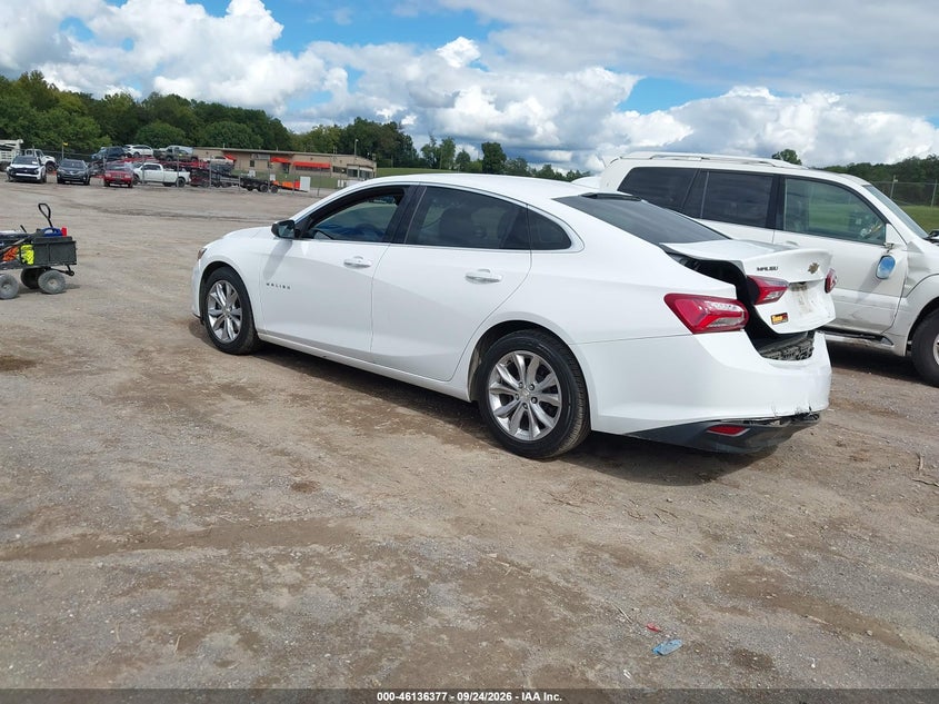 Vin: 1g1zd5st6lf026600, lot: 46636111, chevrolet malibu fwd lt 20203