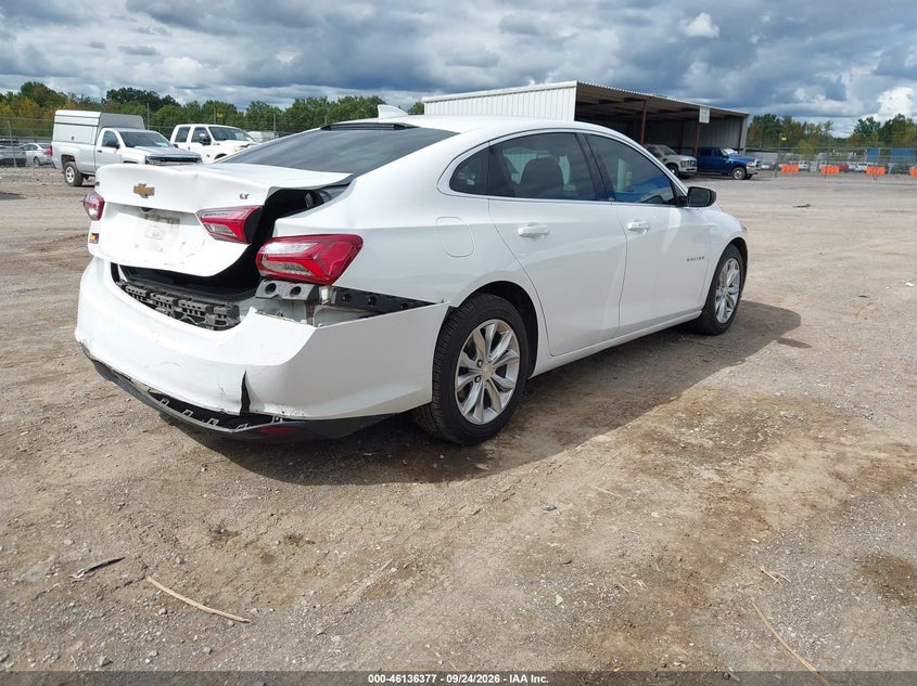 Vin: 1g1zd5st6lf026600, lot: 46636111, chevrolet malibu fwd lt 20204