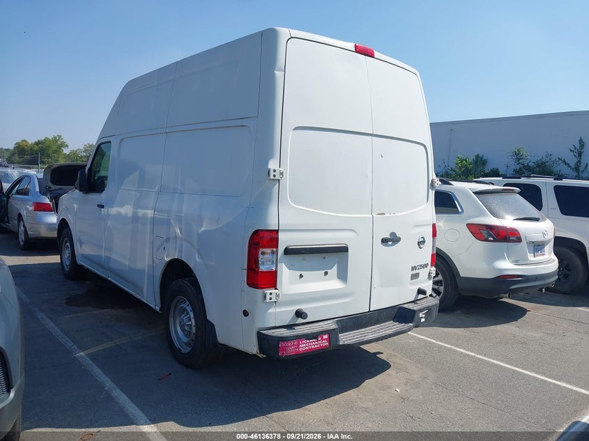 Vin: 1n6bf0lxxen103708, lot: 46636113, nissan nv cargo nv2500 hd s v6 20143