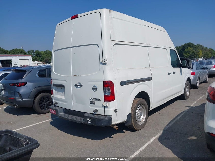 Vin: 1n6bf0lxxen103708, lot: 46636113, nissan nv cargo nv2500 hd s v6 20144
