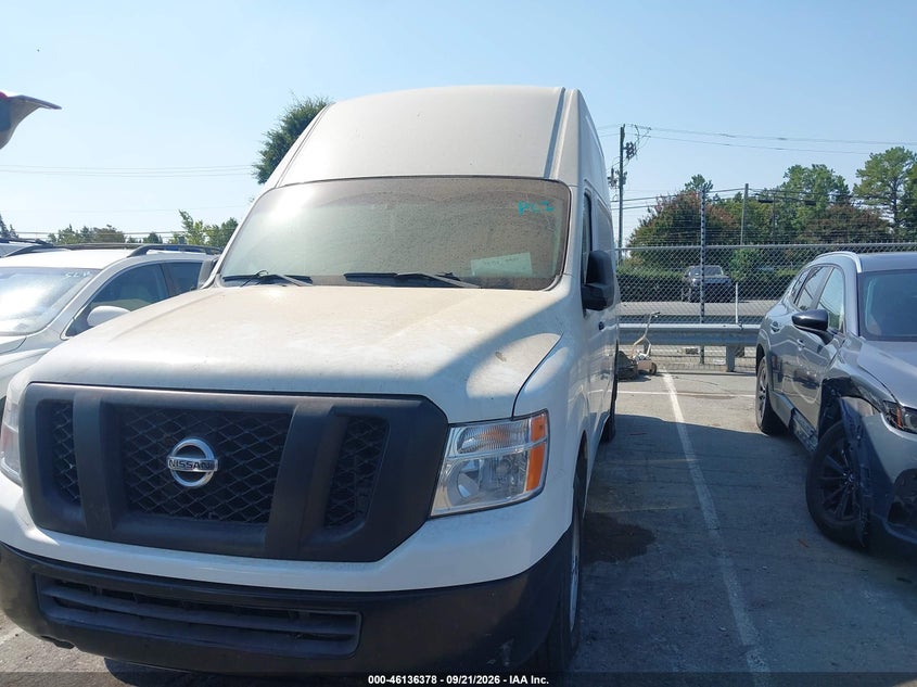 NISSAN NV CARGO NV2500 HD 2014 VIN 1N6BF0LXXEN103708