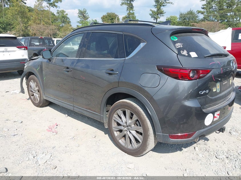 Vin: jm3kfadm7m1335774, lot: 46636117, mazda cx-5 grand touring 20213