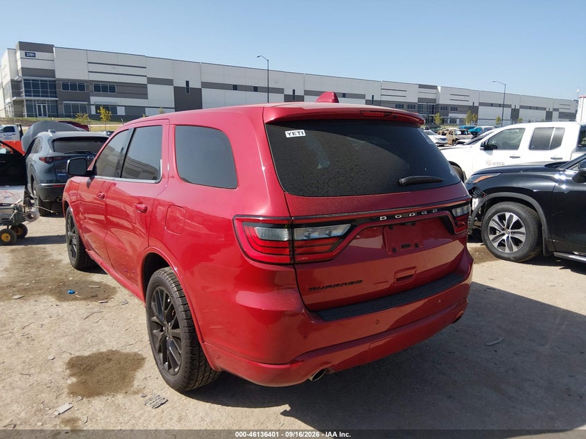 Vin: 1c4rdhag4gc502637, lot: 46636135, dodge durango sxt 20163