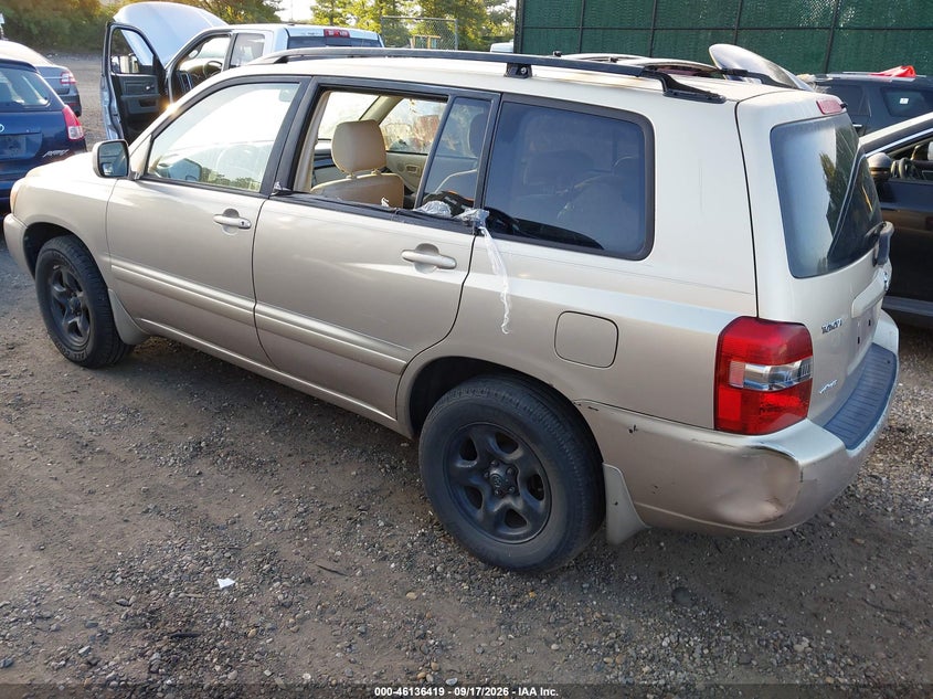 TOYOTA HIGHLANDER 2004 VIN JTEHD21A440031408