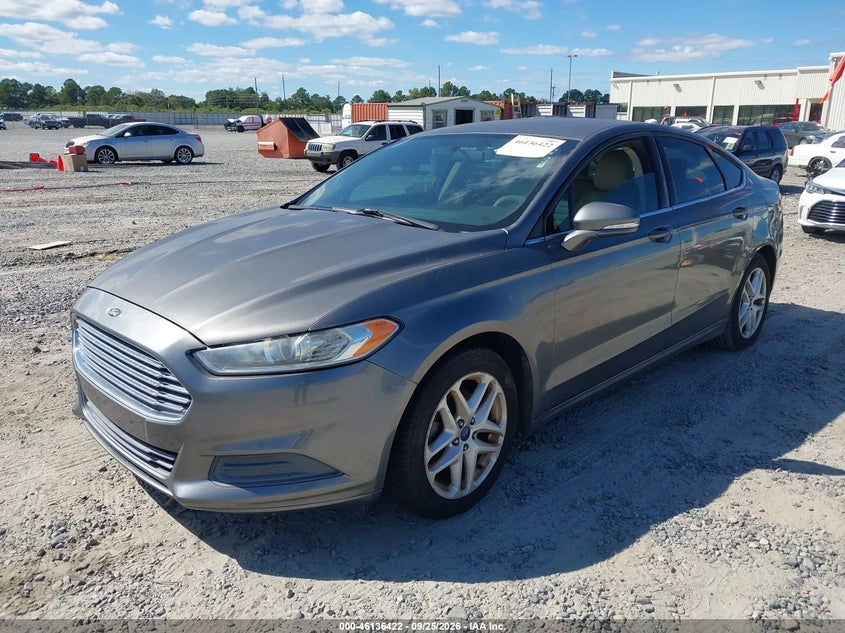 2014 Ford Fusion, Лівий зад, IAAI, VIN 3FA6P0H74ER278288 — фото 2