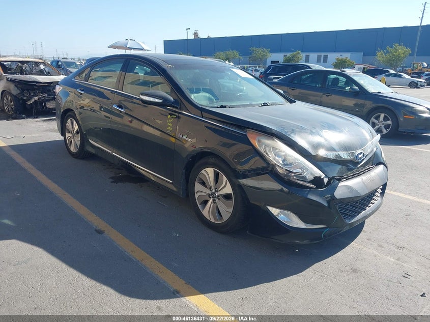 Vin: kmhec4a41da075548, lot: 46636165, hyundai sonata hybrid limited 2013 img_1