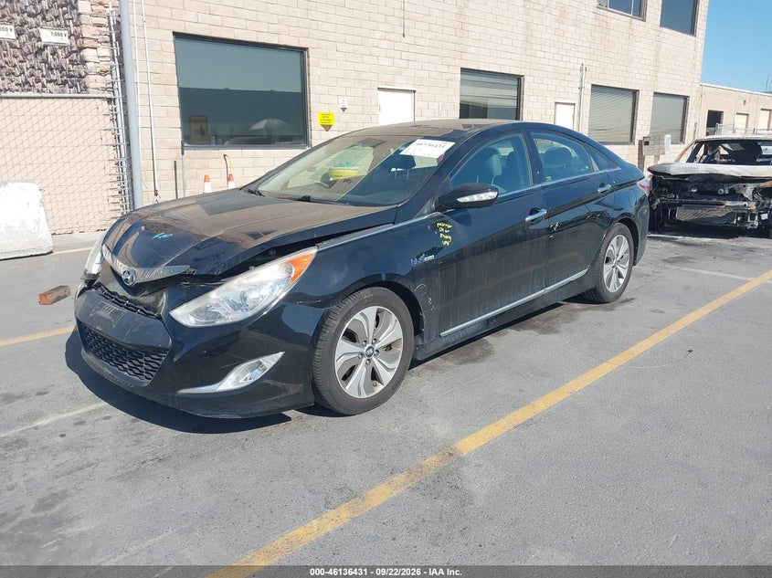Vin: kmhec4a41da075548, lot: 46636165, hyundai sonata hybrid limited 20132