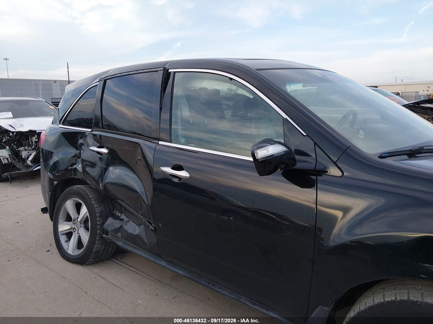 ACURA MDX 2012 VIN 2HNYD2H31CH501720