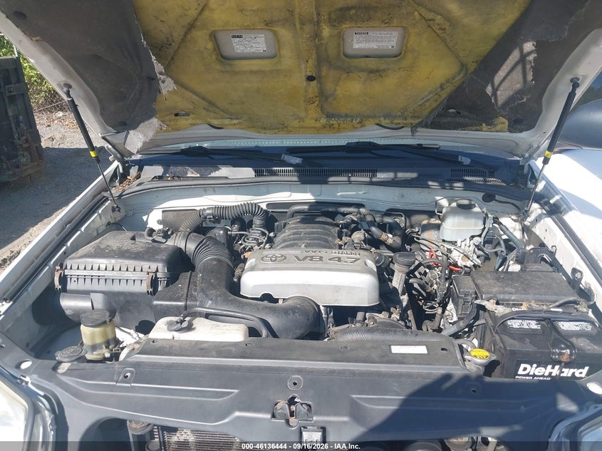 TOYOTA 4RUNNER 2008 VIN JTEBT14R58K005043