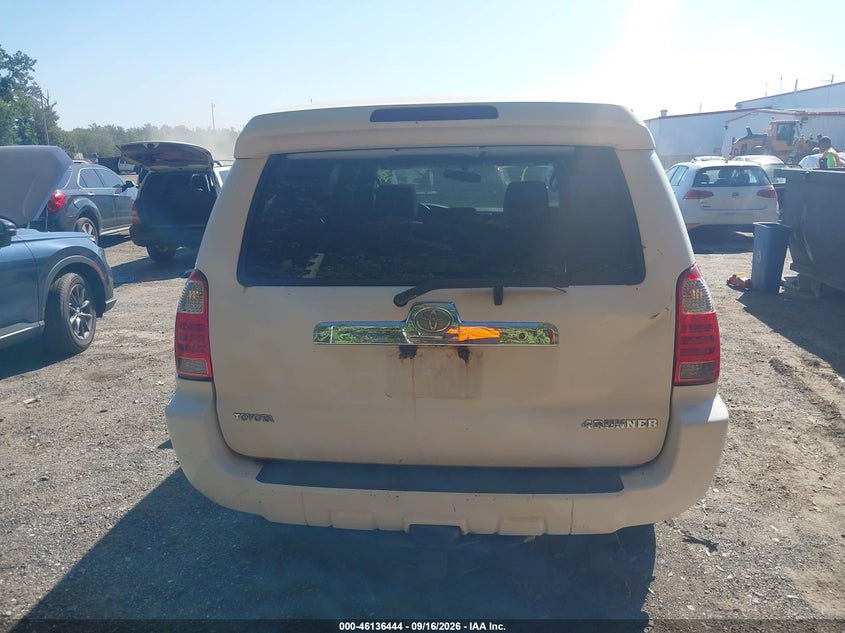 TOYOTA 4RUNNER 2008 VIN JTEBT14R58K005043
