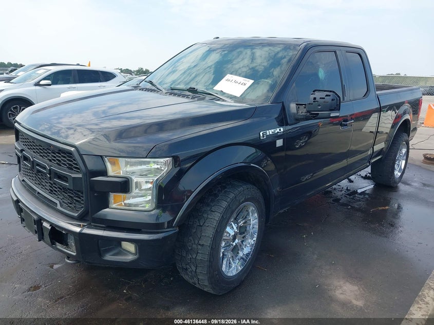 Vin: 1ftfx1ef5fkd87196, lot: 46636182, ford f-150 xlt 20152