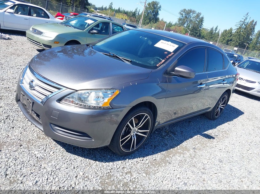 Vin: 3n1ab7ap3fy244956, lot: 46636183, nissan sentra sv 20152
