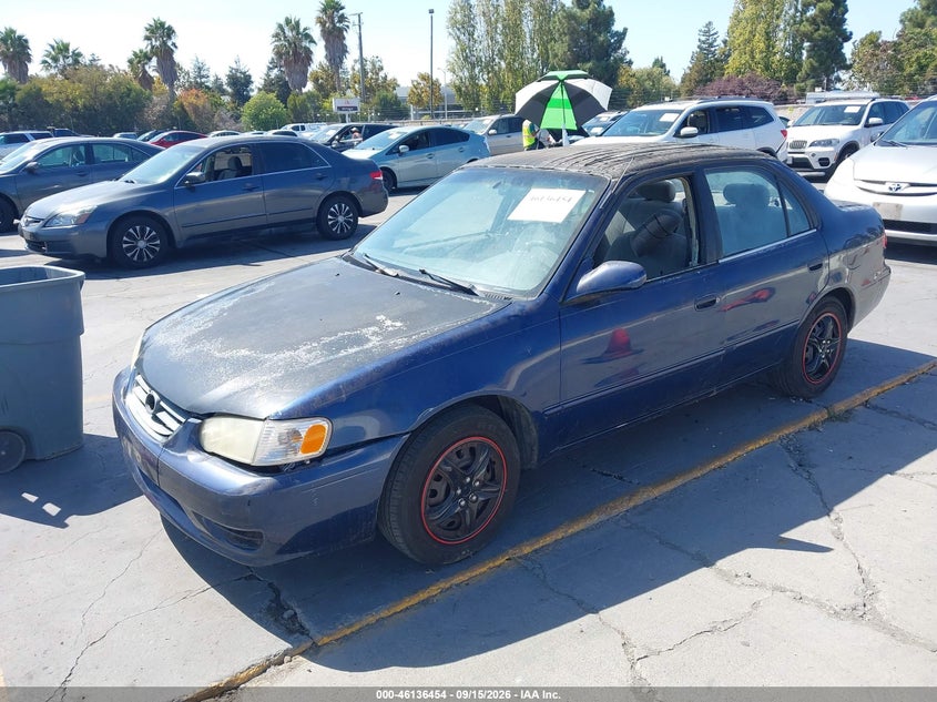 2002 Toyota Corolla, Normal Wear & Tear, IAAI, VIN 1NXBR12E52Z607824 — photo 2