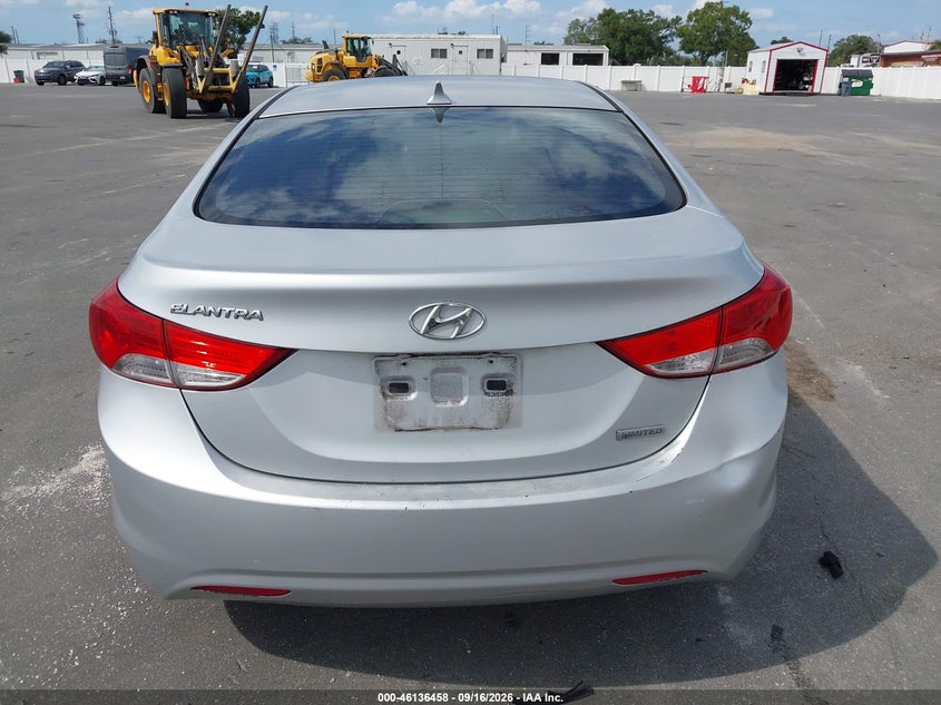 HYUNDAI ELANTRA 2012 VIN KMHDH4AE4CU181463