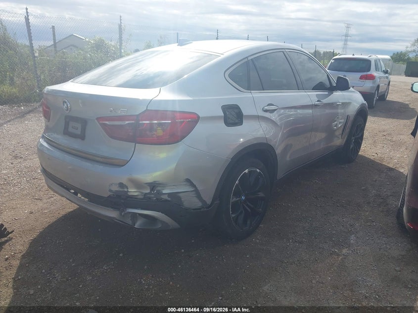 Vin: 5uxku2c3xh0u29204, lot: 46636198, bmw x6 xdrive35i 20174