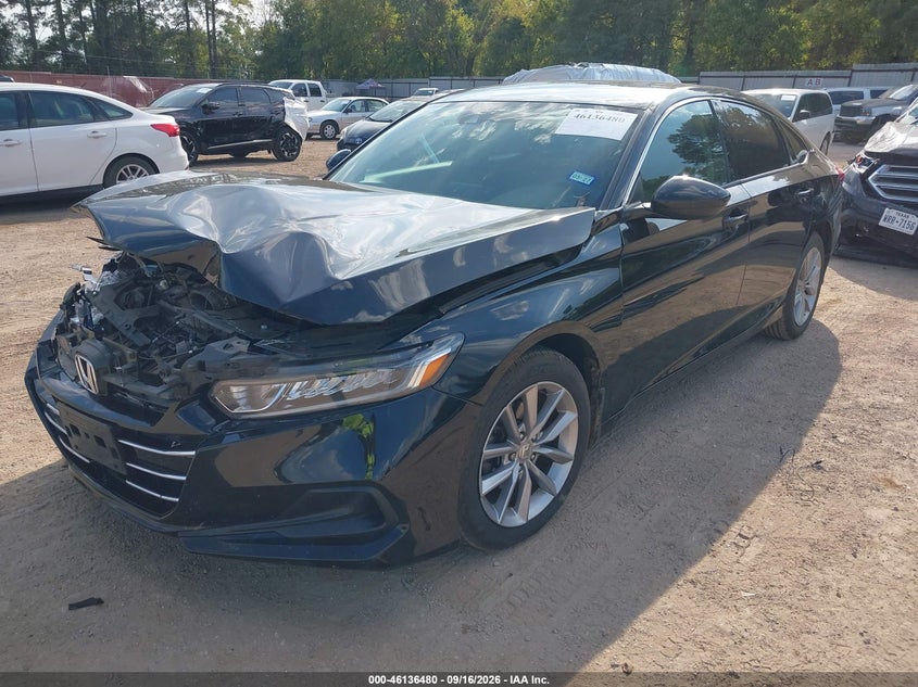 Vin: 1hgcv1f19ma050367, lot: 46636214, honda accord lx 20212