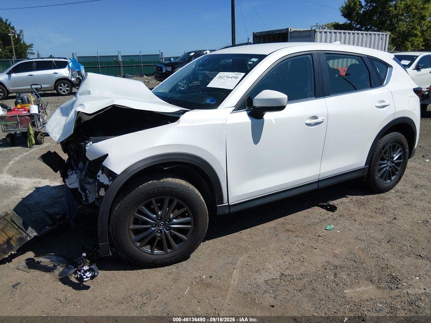 Vin: jm3kfbbm7l0755550, lot: 46636224, mazda cx-5 sport 20202