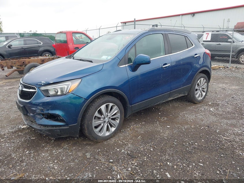 Vin: kl4cjasb7lb047298, lot: 46636226, buick encore fwd preferred 20202