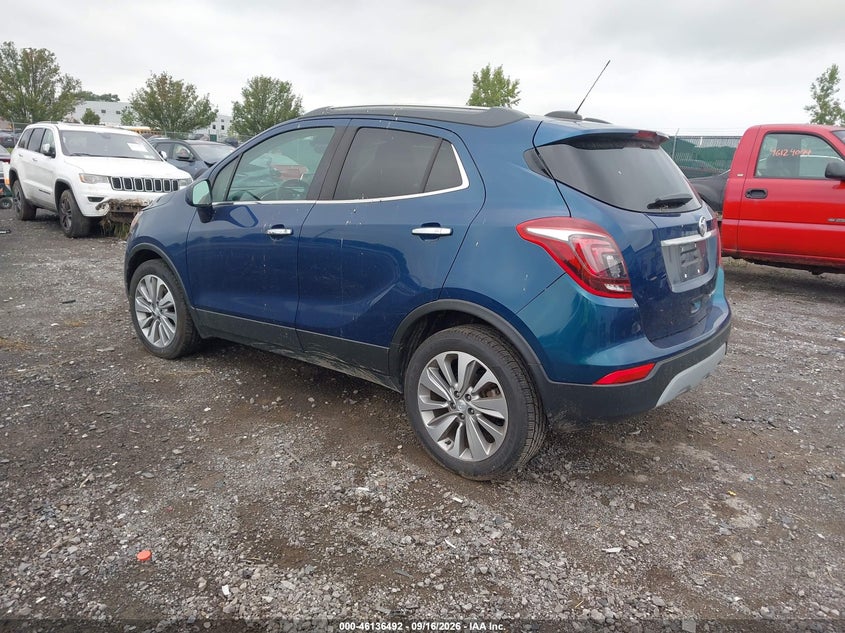 Vin: kl4cjasb7lb047298, lot: 46636226, buick encore fwd preferred 20203