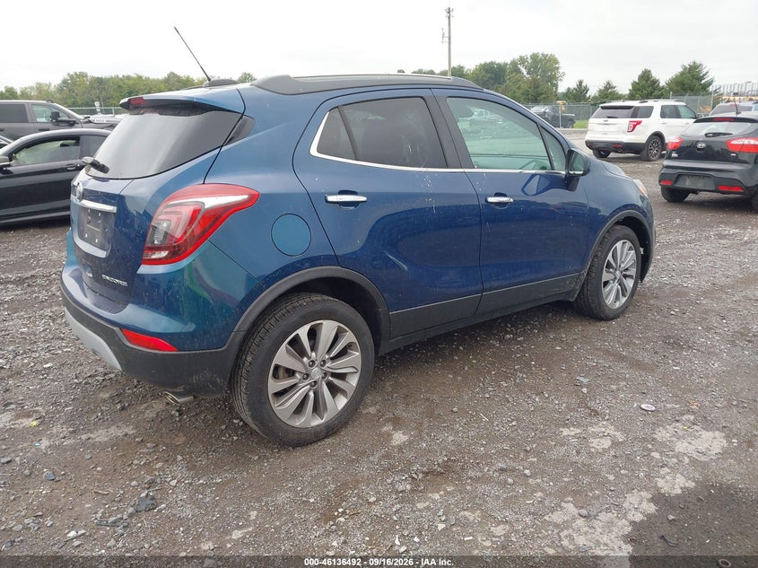 Vin: kl4cjasb7lb047298, lot: 46636226, buick encore fwd preferred 20204