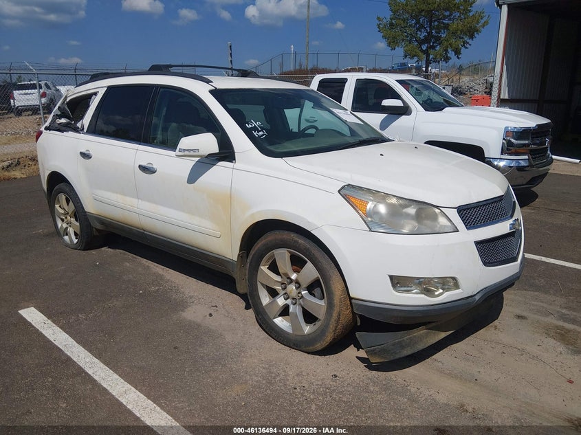 Vin: 1gnkrged9cj171127, lot: 46636228, chevrolet traverse 1lt 20121