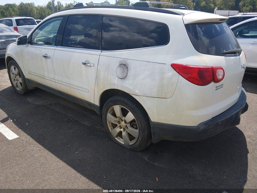 Vin: 1gnkrged9cj171127, lot: 46636228, chevrolet traverse 1lt 20123