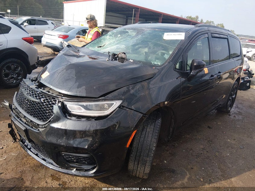 Vin: 2c4rc3gg8pr589933, lot: 46636240, chrysler pacifica limited awd 20232