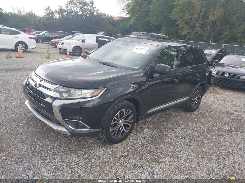 Vin: ja4az3a33jj000682, lot: 46636250, mitsubishi outlander es 20182