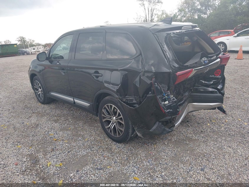 Vin: ja4az3a33jj000682, lot: 46636250, mitsubishi outlander es 20183