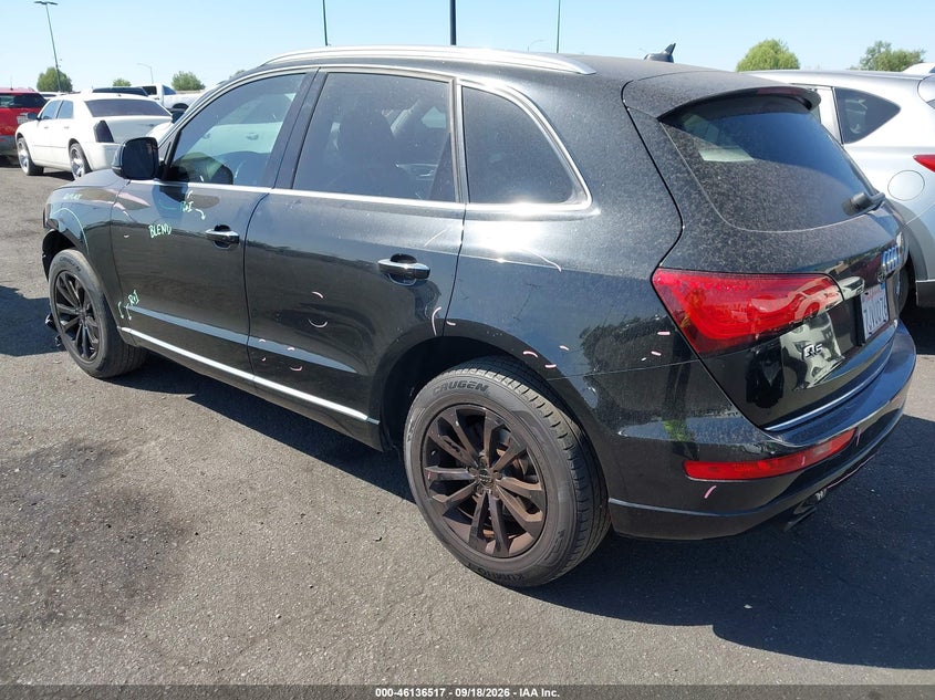Vin: wa1cfafp7fa064507, lot: 46636251, audi q5 2.0t premium 20153