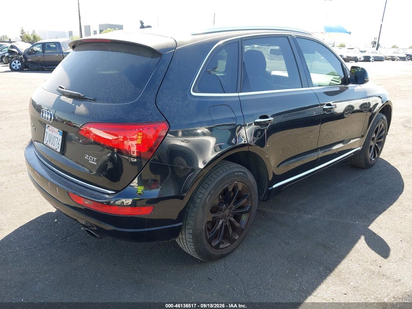Vin: wa1cfafp7fa064507, lot: 46636251, audi q5 2.0t premium 20154