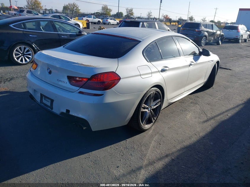 Vin: wba6b2c57fd799376, lot: 46636262, bmw 650i gran coupe 20154