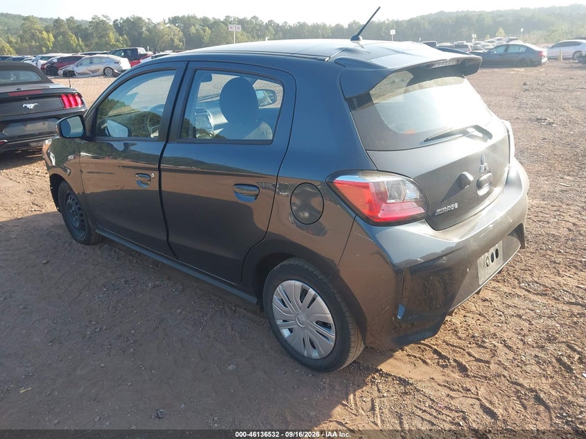 2024 MITSUBISHI MIRAGE auction photo 3