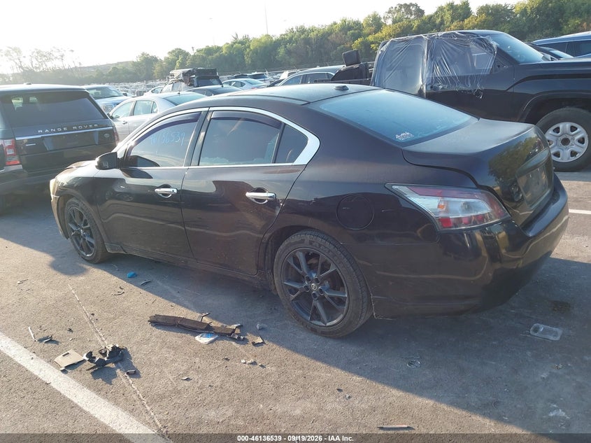 Vin: 1n4aa5ap9bc825889, lot: 46636273, nissan maxima 3.5 sv 20113