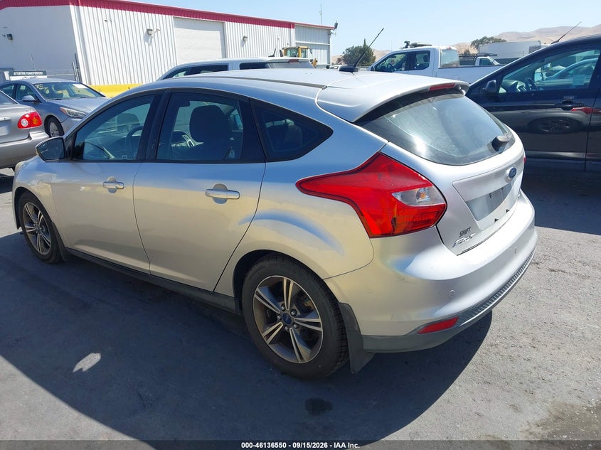 Vin: 1fadp3k27el432352, lot: 46636284, ford focus se 20143