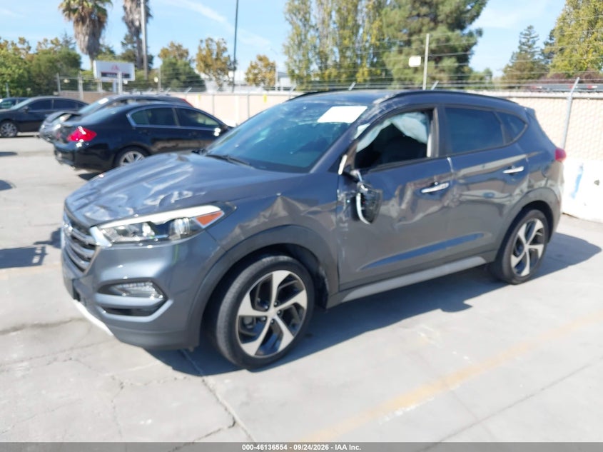 Vin: km8j33a23hu377208, lot: 46636288, hyundai tucson limited 20172