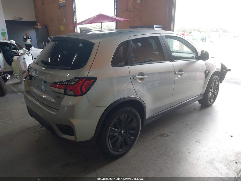Vin: ja4aruau7pu006247, lot: 46636301, mitsubishi outlander sport 2.0 es awc/2.0 le awc/2.0 ralliart awc/2.0 s awc/2.0 se awc 20234