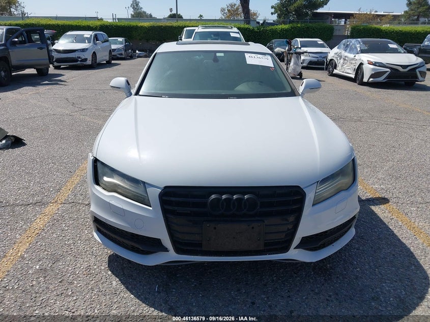AUDI A7 2013 VIN WAU2GAFC5DN052161