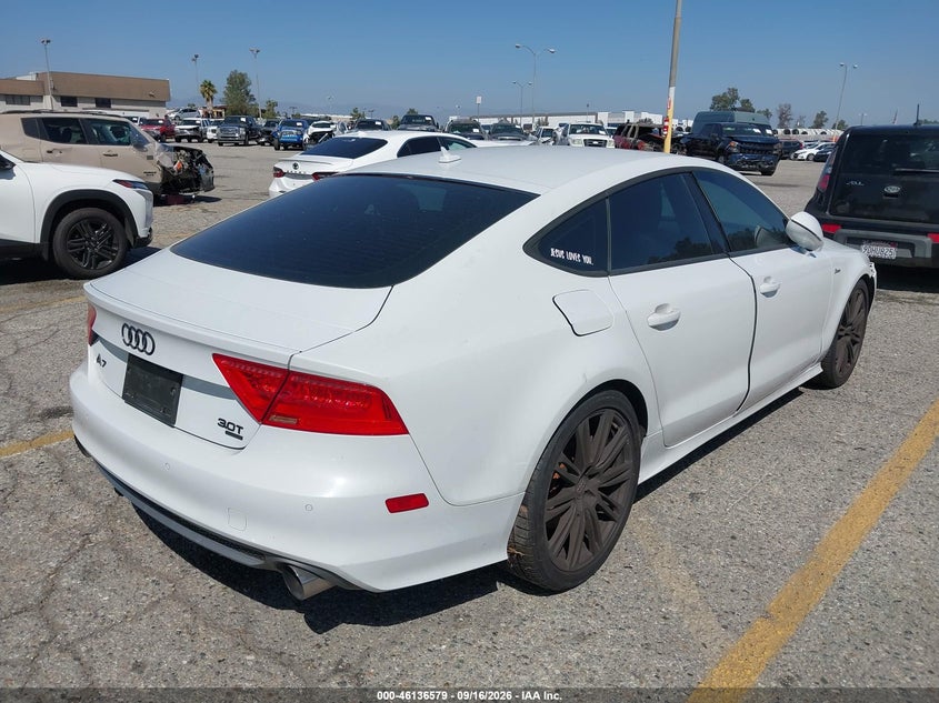 Vin: wau2gafc5dn052161, lot: 46636313, audi a7 3.0t premium 20134