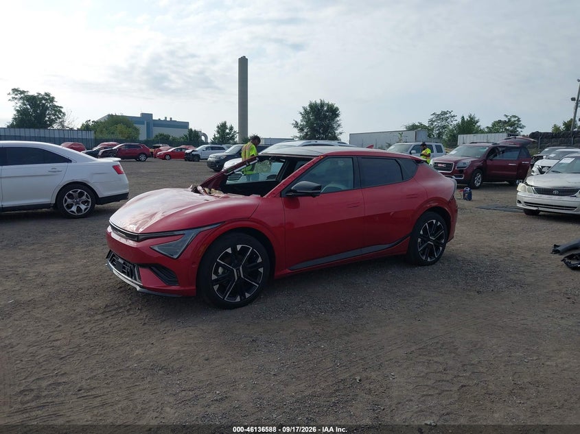 Vin: 5xyc4djc8sg004974, lot: 46636321, kia ev6 gt-line awd 20252