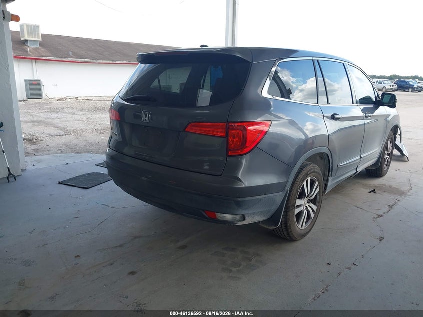 Vin: 5fnyf5h34gb037531, lot: 46636326, honda pilot ex 20164
