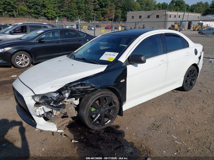 Vin: ja32u8fw0du010645, lot: 46636330, mitsubishi lancer gt 20132