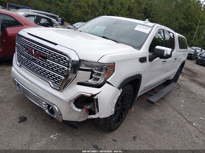 Vin: 1gtu9fel3lz197792, lot: 46636335, gmc sierra 1500 denali 20202
