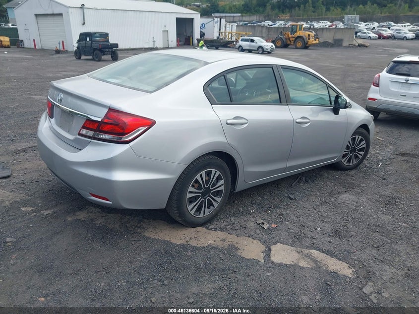 Vin: 19xfb2f50fe202114, lot: 46636338, honda civic lx 20154
